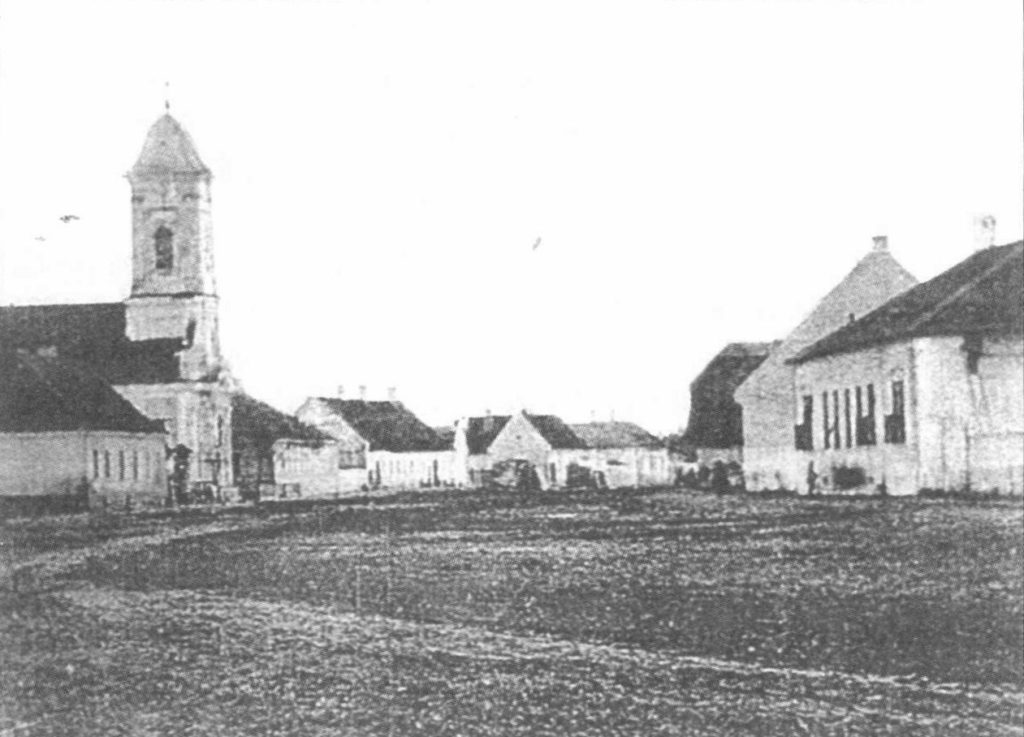 Békéscsaba Főtere 1860 körül